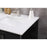 Elegant Lighting Hayes 60"L Double Vanity Sink, Black