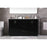 Elegant Lighting Hayes 60"L Double Vanity Sink, Black