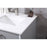 Elegant Lighting Hayes 60"L Double Vanity Sink, Grey