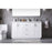Elegant Lighting Hayes 60"L Double Vanity Sink, White