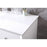 Elegant Lighting Hayes 60"L Single Vanity Sink, White