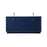 Elegant Lighting Hayes 72"L Double Vanity Sink, Blue - VF19672DBL