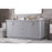 Elegant Lighting Hayes 72"L Double Vanity Sink, Grey