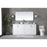 Elegant Lighting Hayes 72"L Double Vanity Sink, White