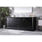Elegant Lighting Hayes 84"L Double Vanity Sink, Black