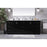 Elegant Lighting Hayes 84"L Double Vanity Sink, Black