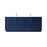 Elegant Lighting Hayes 84"L Double Vanity Sink, Blue - VF19684DBL
