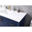 Elegant Lighting Hayes 84"L Double Vanity Sink, Blue
