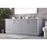 Elegant Lighting Hayes 84"L Double Vanity Sink, Grey