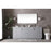 Elegant Lighting Hayes 84"L Double Vanity Sink, Grey