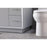 Elegant Lighting Hayes 84"L Double Vanity Sink, Grey