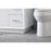 Elegant Lighting Hayes 84"L Double Vanity Sink, White