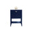 Elegant Kitchen/Bath Mason 24" Bathroom Vanity, Blue - VF2100BL