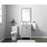 Elegant Lighting Hamilton 24"L Single Vanity Sink, Grey