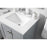 Elegant Lighting Hamilton 24"L Single Vanity Sink, Grey