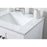 Elegant Lighting Hamilton 24"L Single Vanity Sink, White