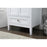 Elegant Lighting Hamilton 24"L Single Vanity Sink, White