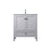 Elegant Lighting Hamilton 30"L Single Vanity Sink, Grey - VF21130GR