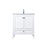 Elegant Lighting Hamilton 30"L Single Vanity Sink, White - VF21130WH