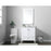 Elegant Lighting Hamilton 30"L Single Vanity Sink, White