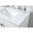 Elegant Lighting Hamilton 30"L Single Vanity Sink, White