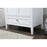 Elegant Lighting Hamilton 30"L Single Vanity Sink, White