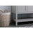 Elegant Lighting Heath 42"L Single Vanity Sink, Grey