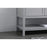 Elegant Lighting Heath 54"L Double Vanity Sink, Grey