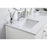 Elegant Lighting Heath 54"L Double Vanity Sink, White