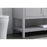 Elegant Lighting Heath 54"L Single Vanity Sink, Grey