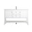 Elegant Lighting Heath 54"L Single Vanity Sink, White - VF22254WH