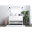 Elegant Lighting Heath 54"L Single Vanity Sink, White