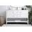 Elegant Lighting Heath 54"L Single Vanity Sink, White