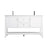 Elegant Lighting Heath 60"L Double Vanity Sink, White - VF22260DWH