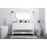 Elegant Lighting Heath 60"L Double Vanity Sink, White