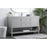 Elegant Lighting Heath 60"L Single Vanity Sink, Grey