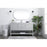 Elegant Lighting Heath 60"L Single Vanity Sink, Grey