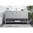 Elegant Lighting Heath 60"L Single Vanity Sink, Grey