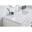 Elegant Lighting Heath 60"L Single Vanity Sink, White