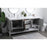 Elegant Lighting Heath 72"L Double Vanity Sink, Grey