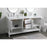 Elegant Lighting Heath 72"L Double Vanity Sink, White
