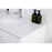 Elegant Lighting Lewis 36"L Single Vanity Sink, White
