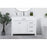 Elegant Lighting Lewis 42"L Single Vanity Sink, White