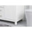Elegant Lighting Lewis 48"L Single Vanity Sink, White