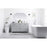 Elegant Lighting Lewis 60"L Double Vanity Sink, Grey