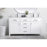 Elegant Lighting Lewis 60"L Double Vanity Sink, White
