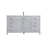 Elegant Lighting Lewis 60"L Single Vanity Sink, Grey - VF23360GR