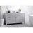 Elegant Lighting Lewis 60"L Single Vanity Sink, Grey