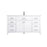 Elegant Lighting Lewis 60"L Single Vanity Sink, White - VF23360WH