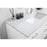 Elegant Lighting Lewis 60"L Single Vanity Sink, White